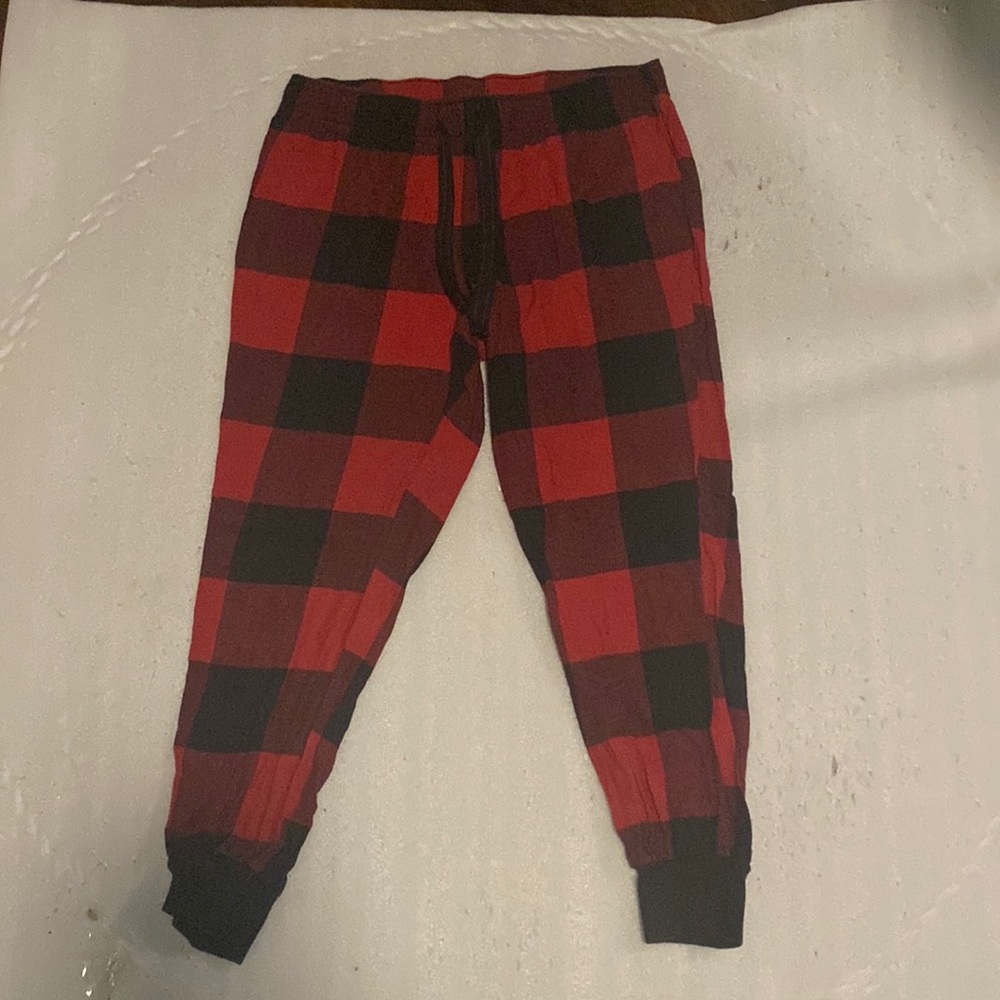 plaid pajama pants